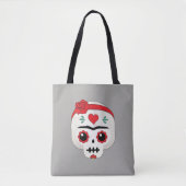 Frida Kahlo | FridaMoji - Sugar Skull Draagtas (Voorkant)