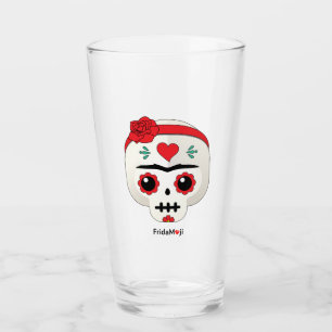 Frida Kahlo FridaMoji - Sugar Skull Glas