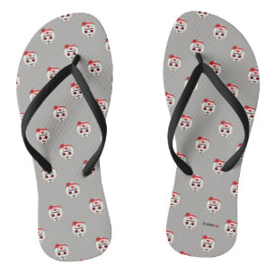 Frida Kahlo FridaMoji - Sugar Skull Teenslippers