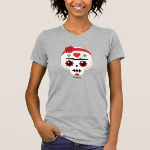 Frida Kahlo FridaMoji - Suikerschedel T-shirt