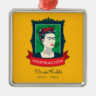 Frida Kahlo Geïnspiración Metalen Ornament
