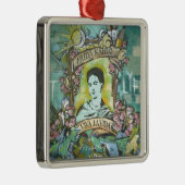 Frida Kahlo Graffiti Metalen Ornament (Rechts)