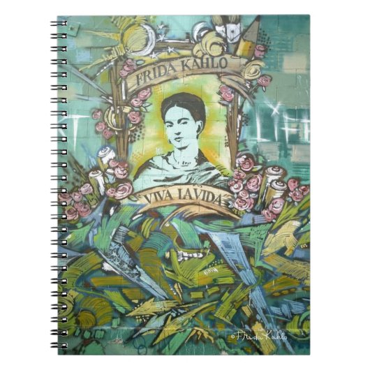 Frida Kahlo Graffiti Notitieboek (Voorkant)