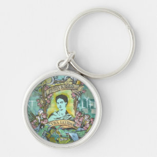 Frida Kahlo Graffiti Sleutelhanger