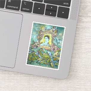 Frida Kahlo Graffiti Sticker