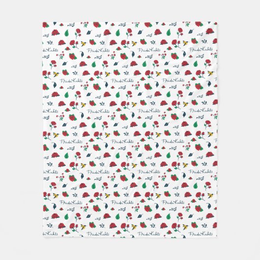 Frida Kahlo | Hart van Mexico Fleece Deken (Voorkant)