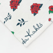 Frida Kahlo | Hart van Mexico Fleece Deken (Hoek)