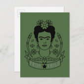 Frida Kahlo | Heroína Briefkaart (Voorkant / Achterkant)