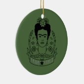 Frida Kahlo | Heroína Keramisch Ornament (Rechts)