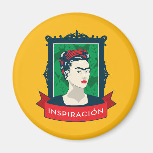 Frida Kahlo   Inspiron Magneet