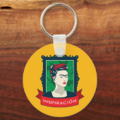 Frida Kahlo | Inspiron Sleutelhanger (Voorkant)