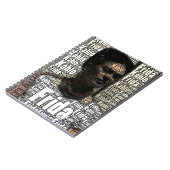 Frida Kahlo Lettering Portrait Notitieboek (Linkerzijde)