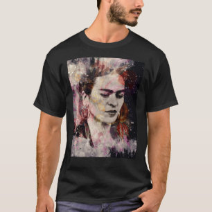 FRIDA KAHLO Mexicaans feministisch schilderij Kuns T-shirt