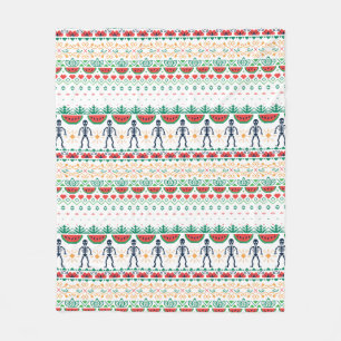 Frida Kahlo Mexicaans grafisch Fleece Deken