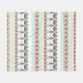 Frida Kahlo | Mexicaans grafisch Fleece Deken (Voorkant (Horizontaal))