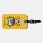 Frida Kahlo | Mi Mexico Lindo Bagagelabel (Voorkant horizontaal)