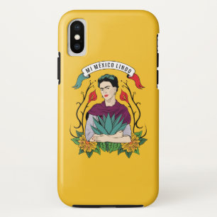 Frida Kahlo   Mi Mexico Lindo iPhone X Hoesje