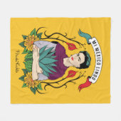 Frida Kahlo | Mi Mexico Lindo Fleece Deken (Voorkant (Horizontaal))