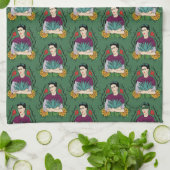 Frida Kahlo | Mi Mexico Lindo Pattern Theedoek (Gevouwen)