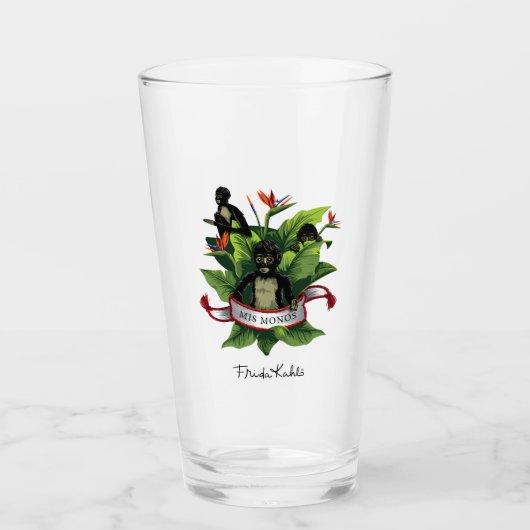 Frida Kahlo | Mis Monos Glas (Voorkant)
