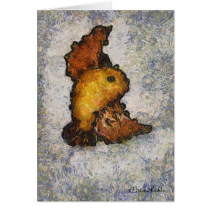 Frida Kahlo Monet Style Bird Painting