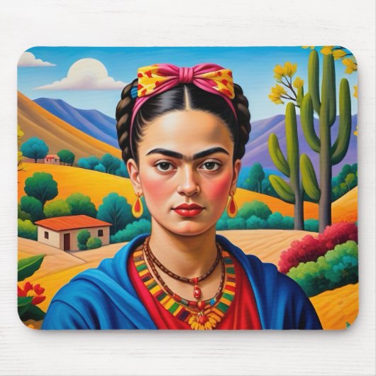 Frida Kahlo-muismatje Muismat (Voorkant)
