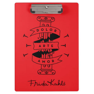 Frida Kahlo   Pain Art Love Klembord