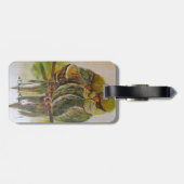 Frida Kahlo Painted Birds Bagagelabel (Achterkant horizontaal)