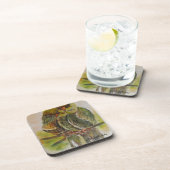 Frida Kahlo Painted Birds Bier Onderzetter (Rechterzijde)