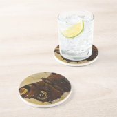 Frida Kahlo Painted Butterfly Zandsteen Onderzetter (Zijkant)