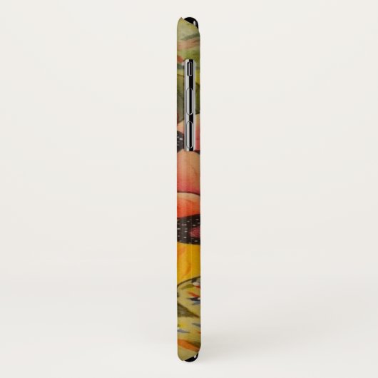 Frida Kahlo Painted Flores Case-Mate iPhone Case (Achterkant/links)