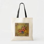 Frida Kahlo Painted Flores Tote Bag (Voorkant)