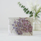 Frida Kahlo Painted Flowers Briefkaart (Staand voorkant)