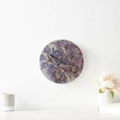 Frida Kahlo Painted Flowers Ronde Klok (Huis)