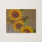 Frida Kahlo Painted Sunflower Legpuzzel (Horizontaal)