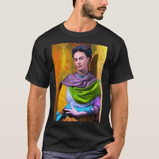 Frida Kahlo Painting Classic Essential T-Shirt (Voorkant)