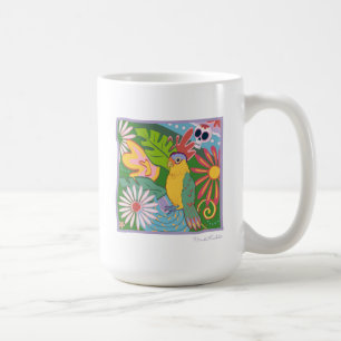 Frida Kahlo Parrot Graphic Koffiemok
