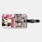 Frida Kahlo Photo Montage Bagagelabel (Achterkant horizontaal)