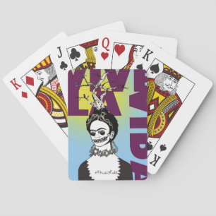 Frida Kahlo Pop Art Portret Pokerkaarten