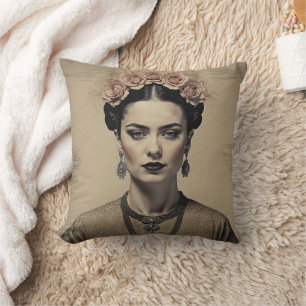  Frida Kahlo Portrait Kussen