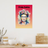 Frida Kahlo Poster papier (mat) (Keuken)