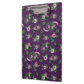 Frida Kahlo | Purlpe Floral Bouquet Pattern Klembord (Links)