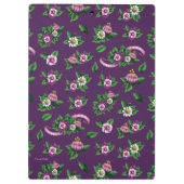 Frida Kahlo | Purlpe Floral Bouquet Pattern Klembord (Achterkant)