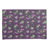 Frida Kahlo | Purlpe Floral Bouquet Pattern Kussensloop (Voorkant-Rechts)