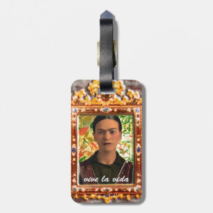 Frida Kahlo Reflejando Bagagelabel