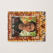 Frida Kahlo Reflejando Legpuzzel (Horizontaal)