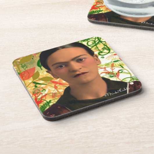 Frida Kahlo Reflejando Onderzetter (Linkerzijde)