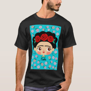 Frida Kahlo - Rose - T-shirt classique D8