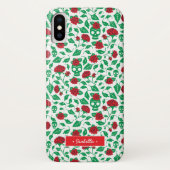 Frida Kahlo | Skulls en Rozen Case-Mate iPhone Case (Achterkant)