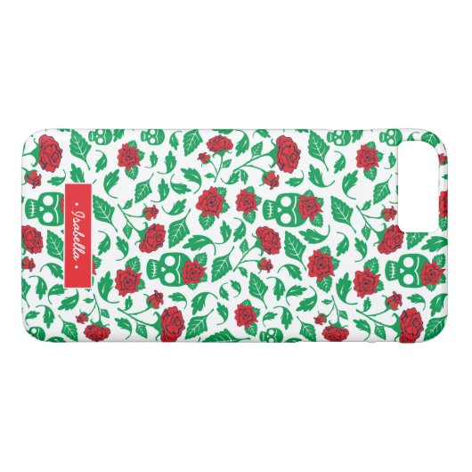 Frida Kahlo | Skulls en Rozen Case-Mate iPhone Case (Achterkant (Horizontaal))